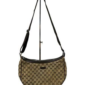 Gucci Hobo Shoulder Bag Monogram GG Canvas
